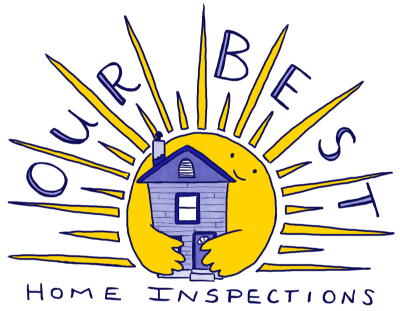 Our Best Home Inspections logo dark